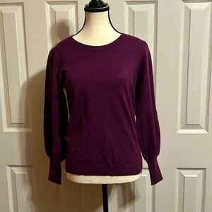 Gibson Look Women’s Burgundy Colored LongSleeve Sweatshirt Size XS New Condition